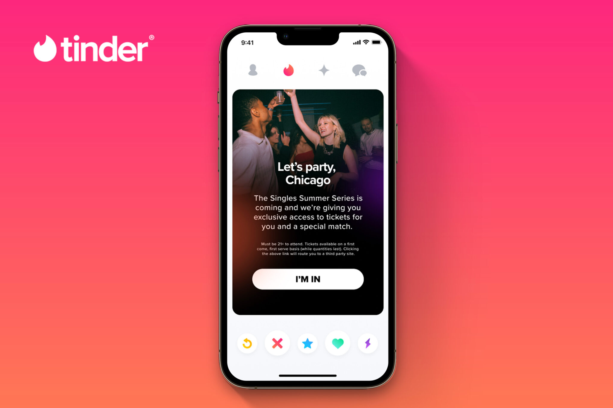 Tinder Announces New IRL Singles Events Global Dating Insights