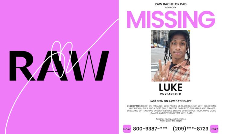RAW Dating App Launches “Adopt The Boyfriend” Campaign