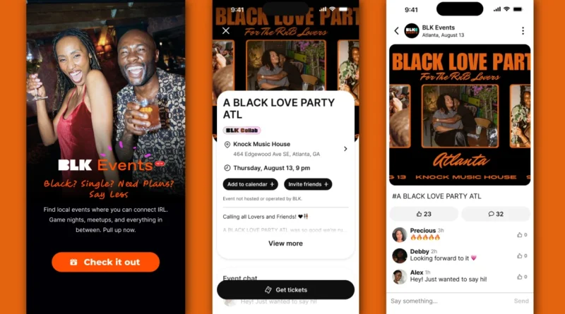 Black Dating App BLK Launches Events Feature in 29 US Cities